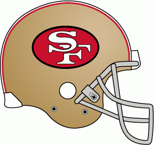 San Francisco 49ers 1989-1995 Helmet Logo t shirts DIY iron ons